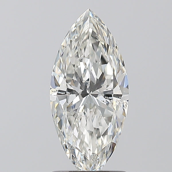 1.35ct Marquise Natural Diamond — H SI2, GIA Certified