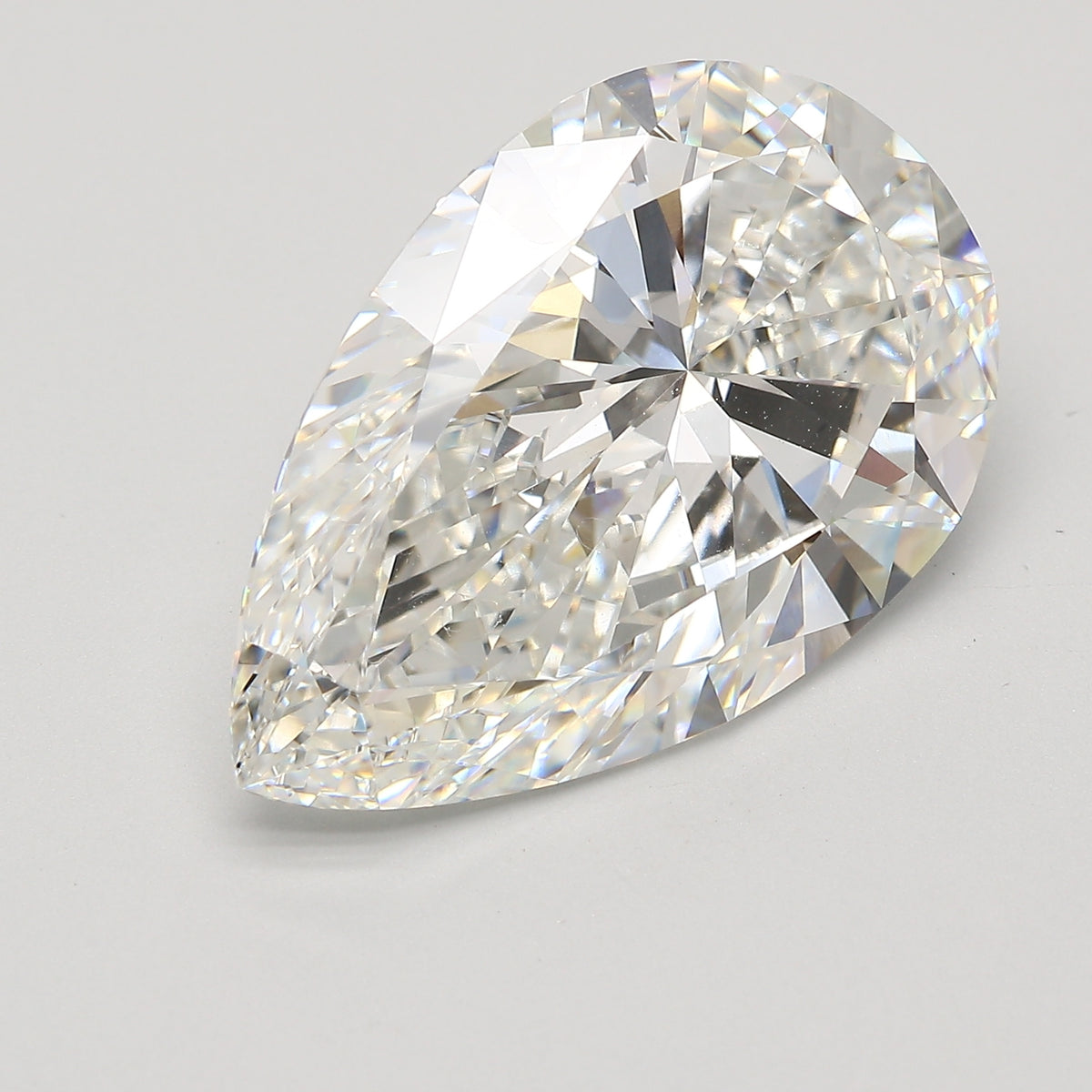 11.02ct Pear Lab-Grown Diamond — F VVS2, IGI Certified