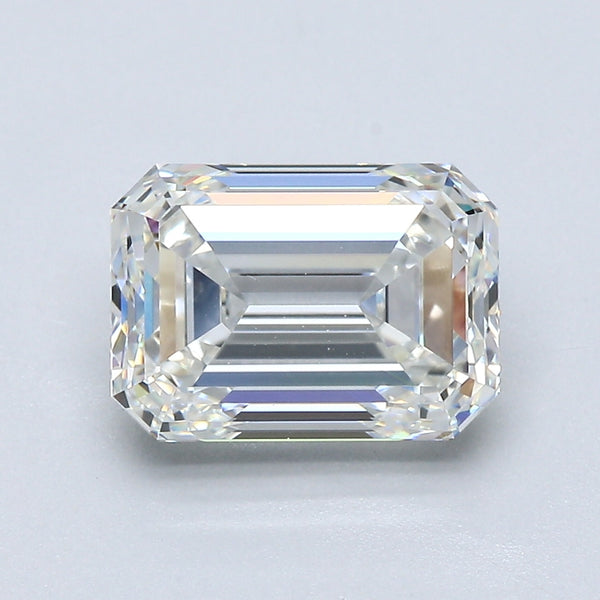 3.01ct EMERALD, I VS2 — GIA