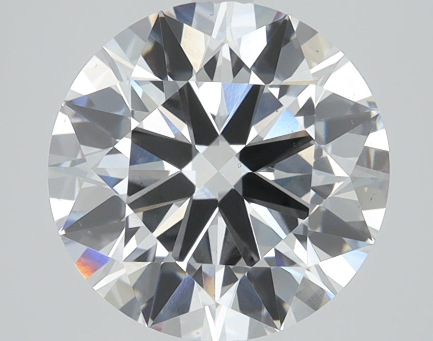 2.92ct Round, D VS2 — IGI