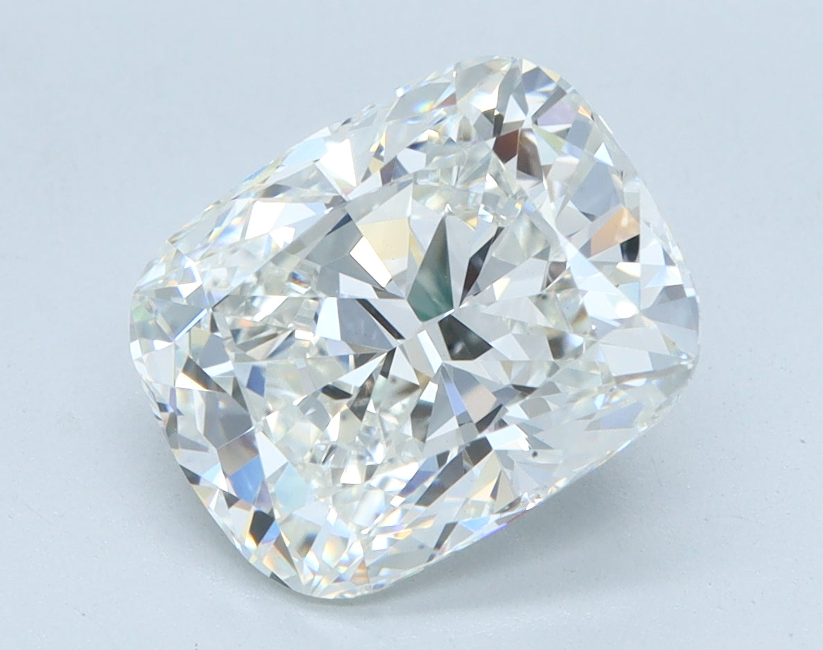 3.08ct Cushion, F VS2 — IGI