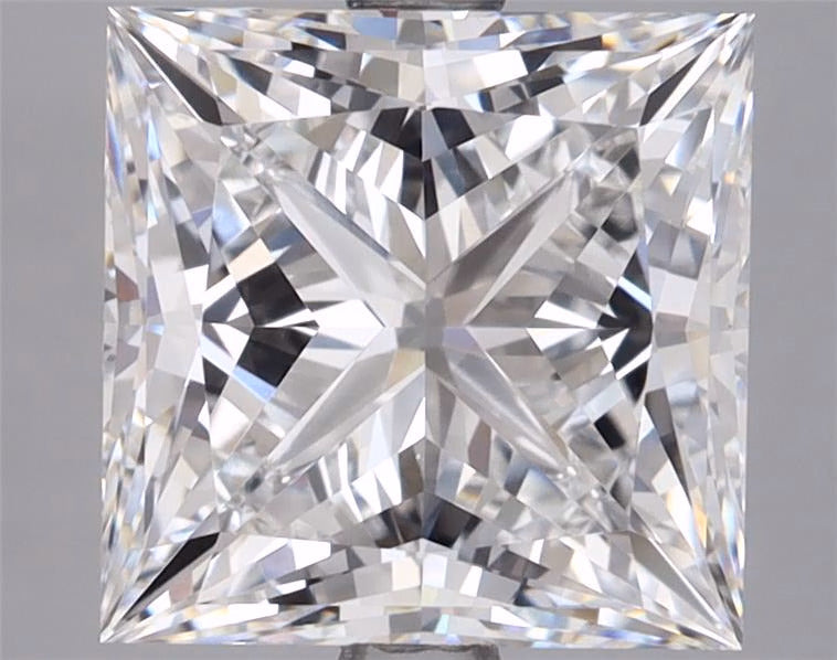 4.12ct Princess, F VS2 — IGI
