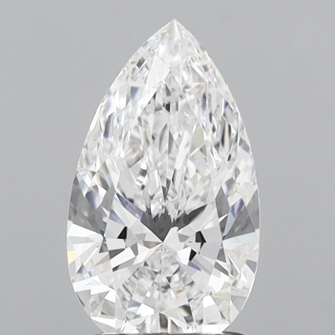1.56ct Pear Lab-Grown Diamond — D VVS2, IGI Certified