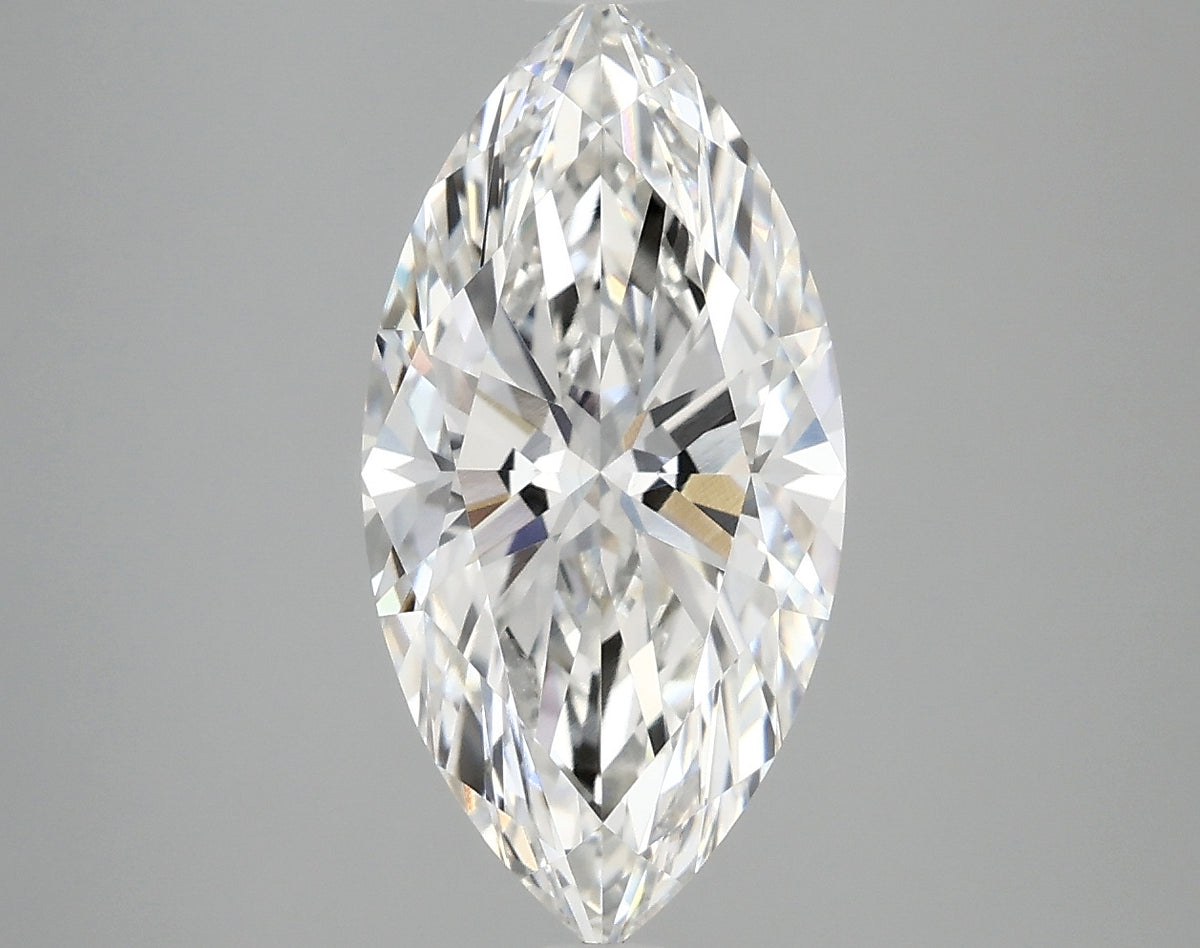 3.09ct Marquise Lab-Grown Diamond — F VVS2, IGI Certified