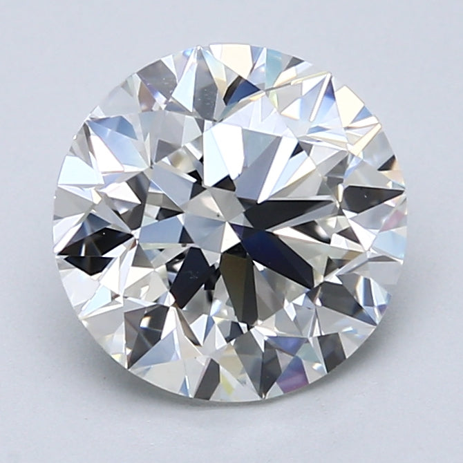 2.75ct Round, F VS1 — GIA