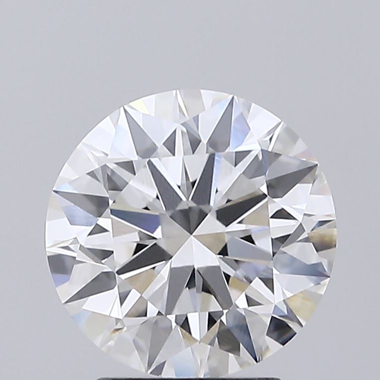 2.42ct Round, E VVS2 — IGI