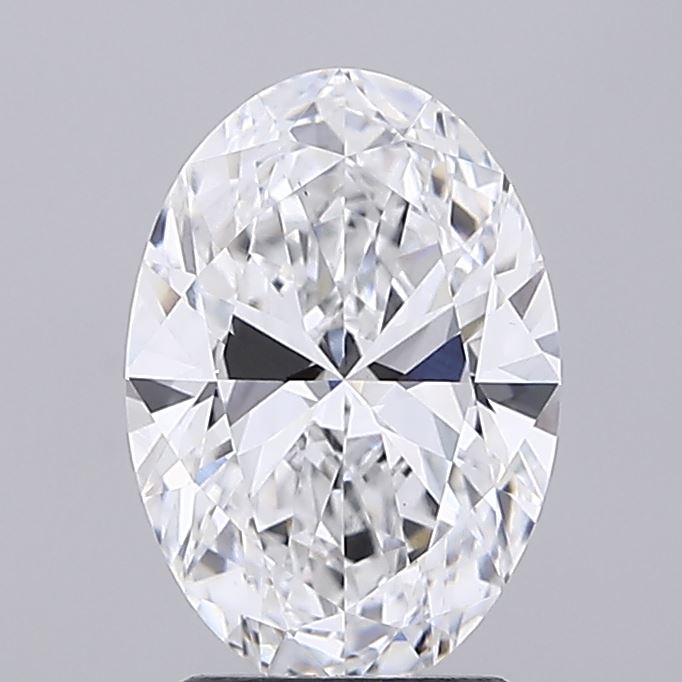 2.42ct Oval, D VS1 — IGI