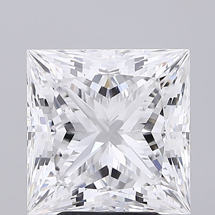 4.44ct Princess, E VS1 — GIA