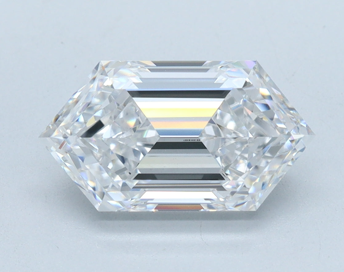 2.14ct Dutch Marquise Step, D VS1 — IGI