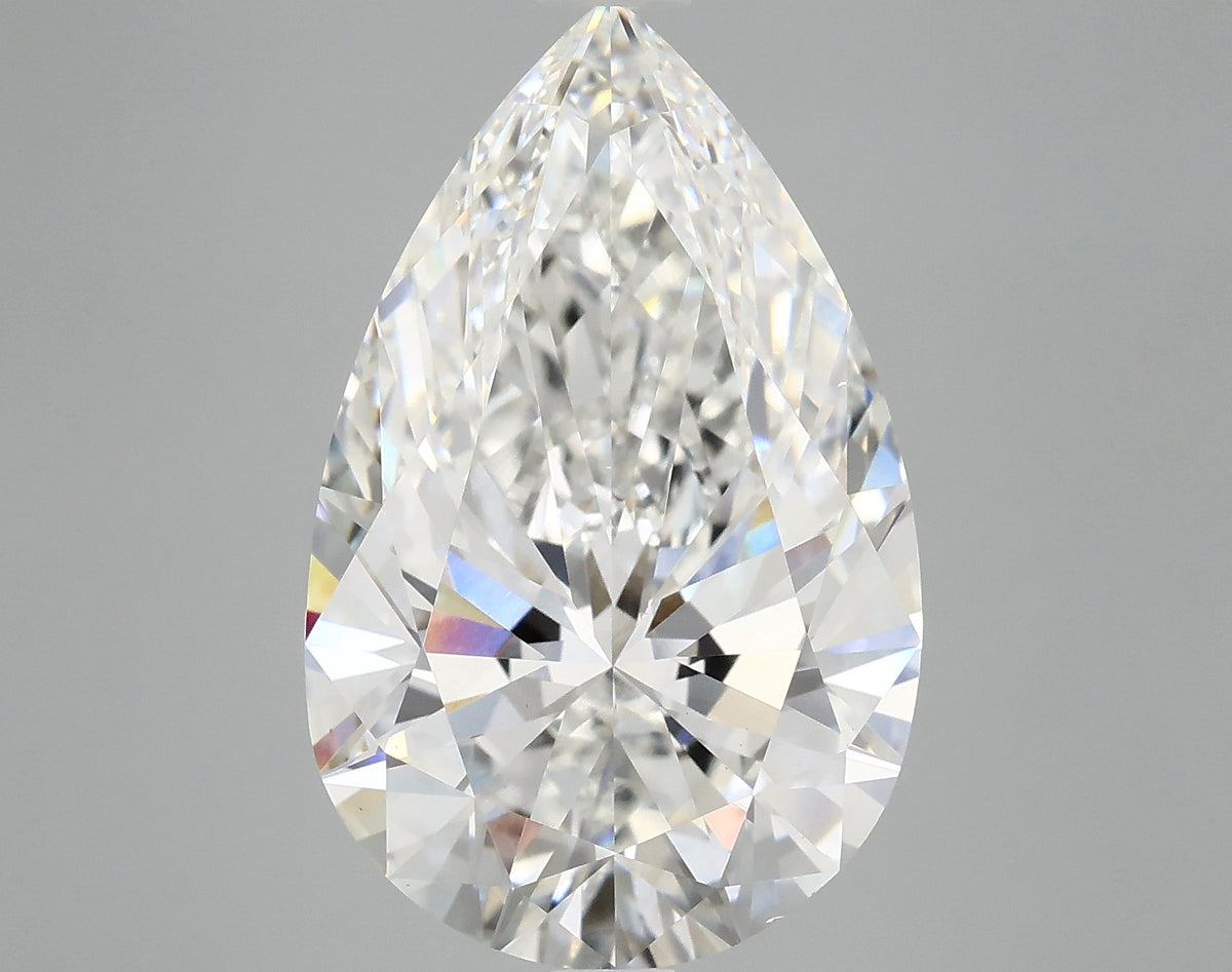 7.0ct Pear, E VS2 — IGI
