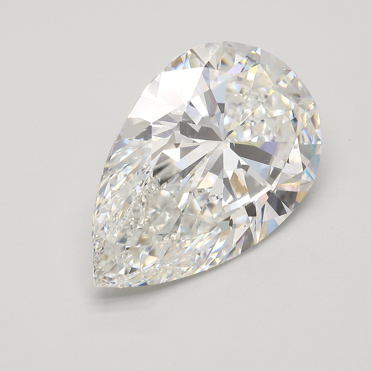 11.03ct Pear Lab-Grown Diamond — F VVS2, IGI Certified