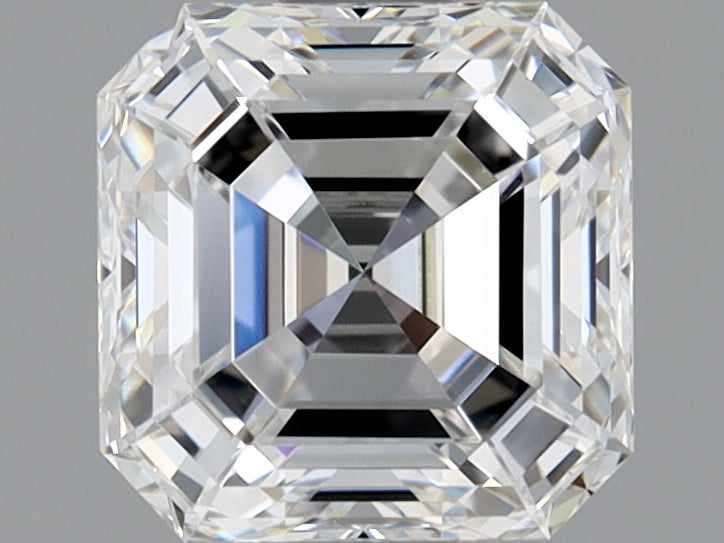 1.0ct Asscher Natural Diamond — E VVS2, GIA Certified