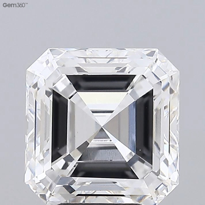 5.58ct Asscher, F VVS2 — IGI