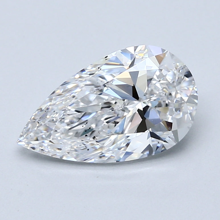 2.01ct Pear, D SI1 — GIA — Laura Milman New York
