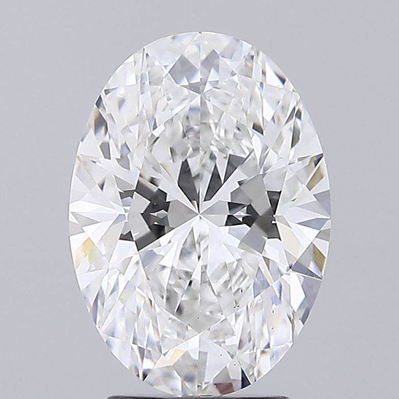 3.34ct Oval, D VS1 — IGI