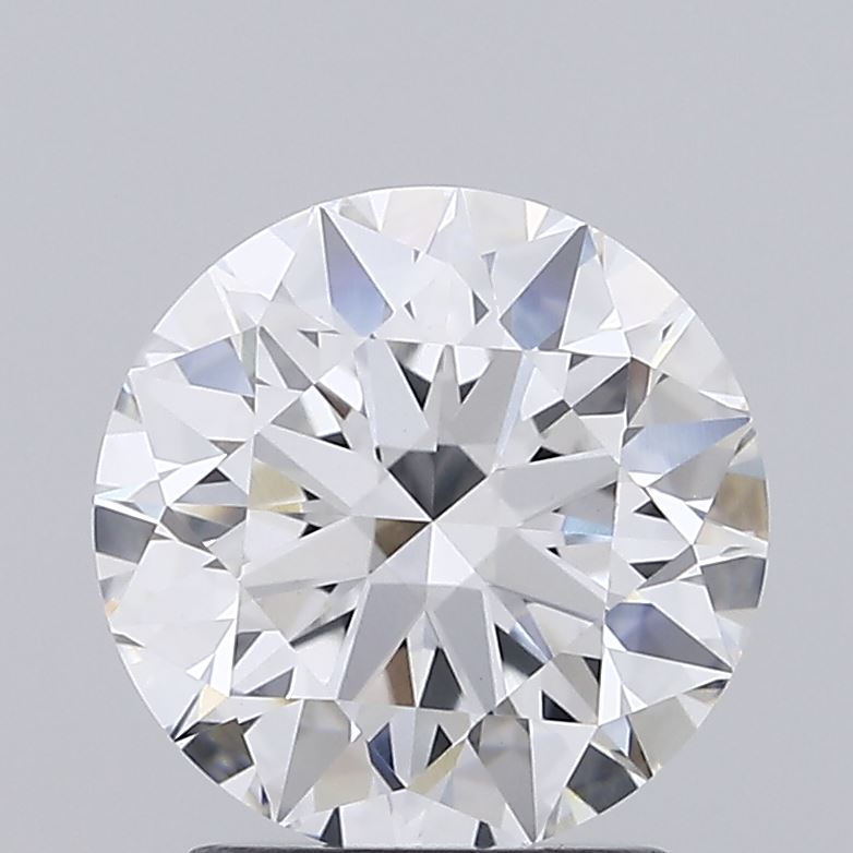 2.09ct Round, E VVS2 — IGI