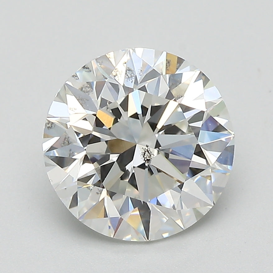 2.51ct Round Natural Diamond — H SI2, GIA Certified