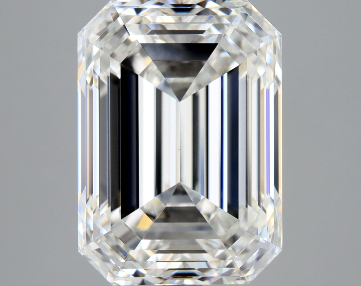 5.01ct EMERALD, F VS1 — GIA — Laura Milman New York