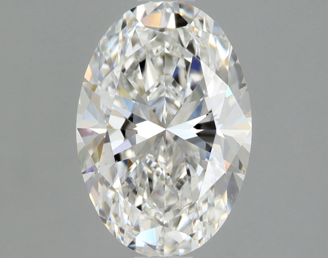 1.01ct Oval, F VS2 — GIA