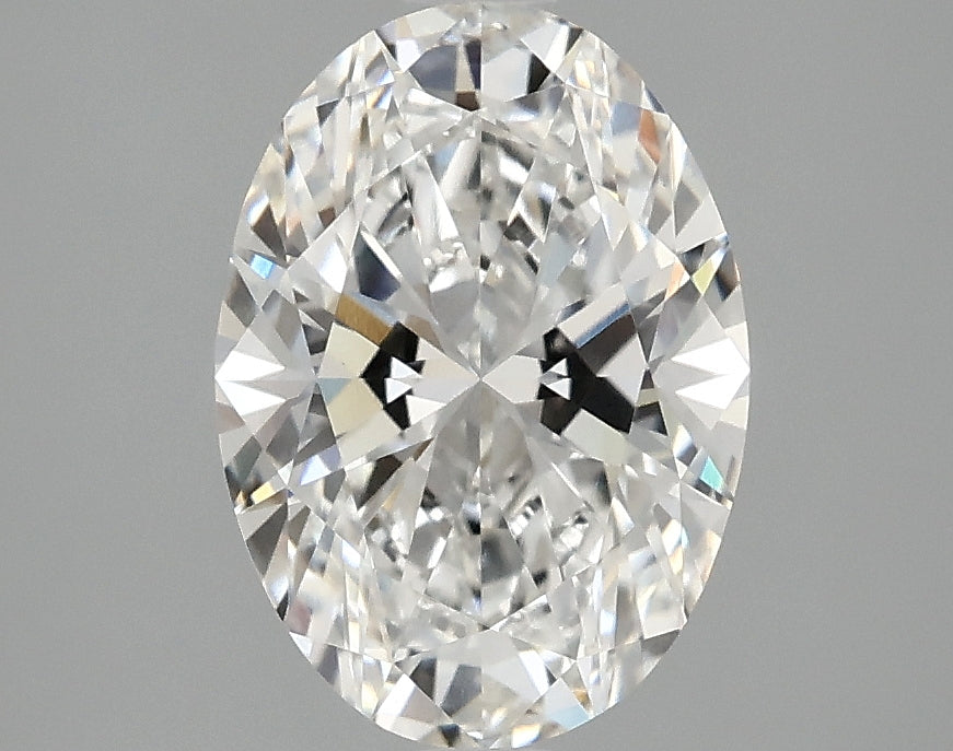 2.1ct Oval Lab-Grown Diamond — F VS1, IGI Certified