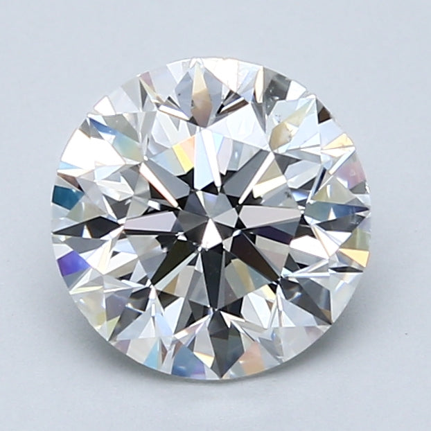 2.0ct Round, E SI2 — GIA — Laura Milman New York