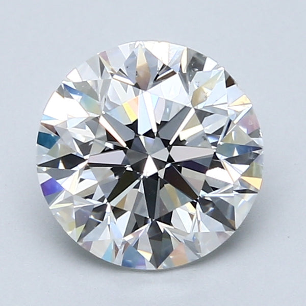 2.0ct Round, E SI2 — GIA