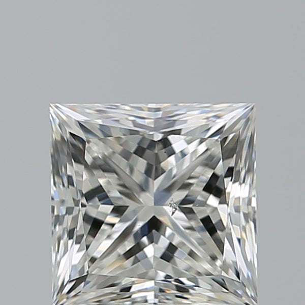 1.7ct PRINCESS, H SI1 — GIA