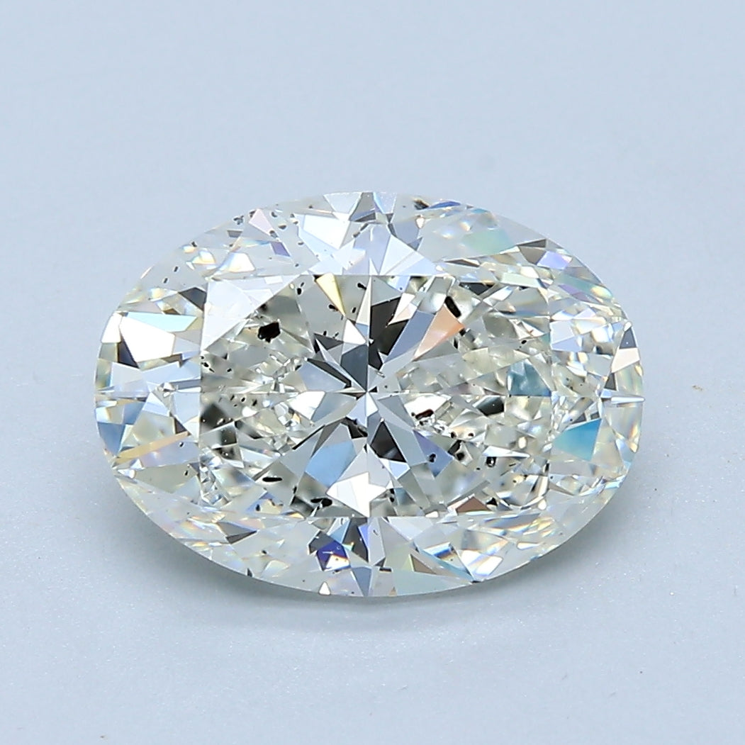 3.01ct OVAL, J SI2 — GIA — Laura Milman New York