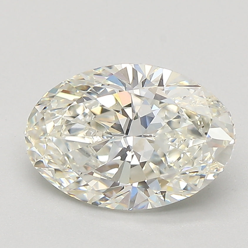 2.0ct Oval Natural Diamond — J VS1, GIA Certified