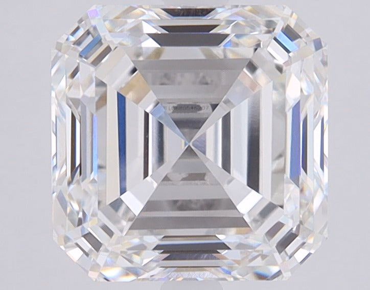 3.09ct Asscher Lab-Grown Diamond — E VVS1, IGI Certified