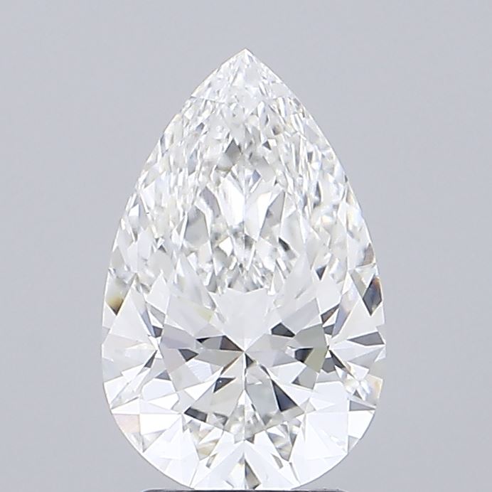 2.58ct Pear, F VVS2 — IGI