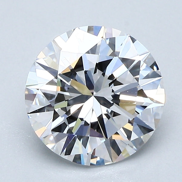 2.03ct Round, D VS1 — GIA