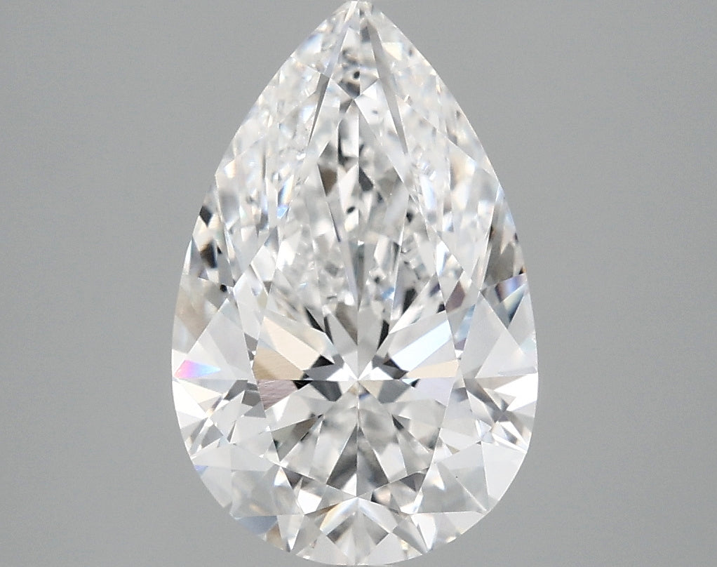 3.03ct Pear Lab-Grown Diamond — D VS2, IGI Certified
