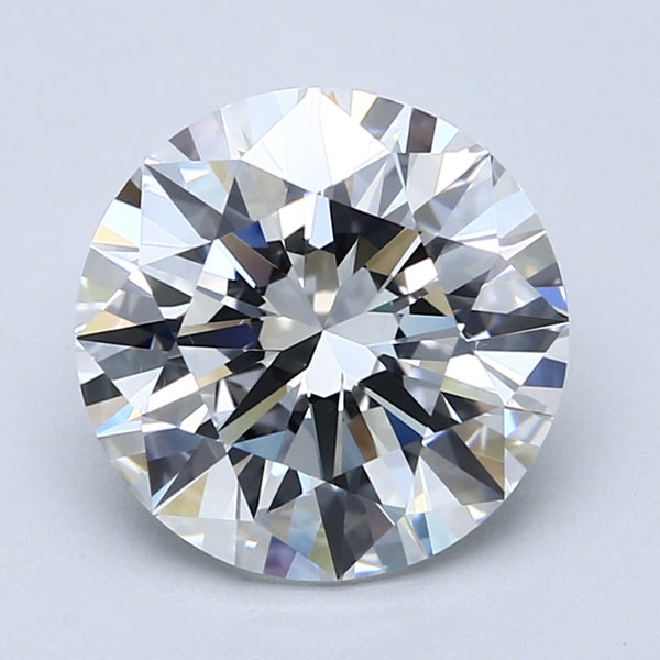 4.01ct Round, E VS2 — GIA