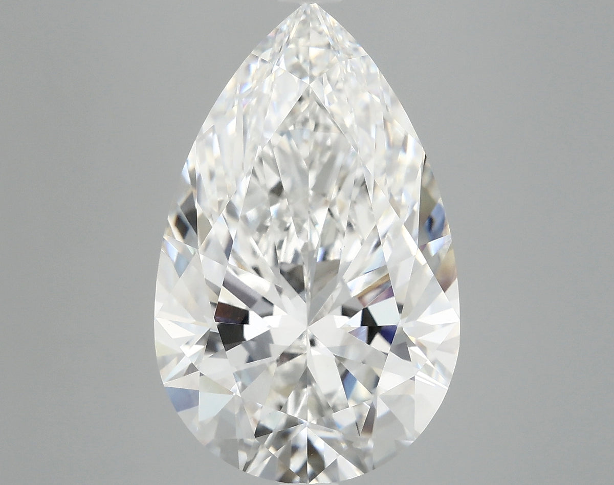 7.19ct Pear, E VVS2 — IGI