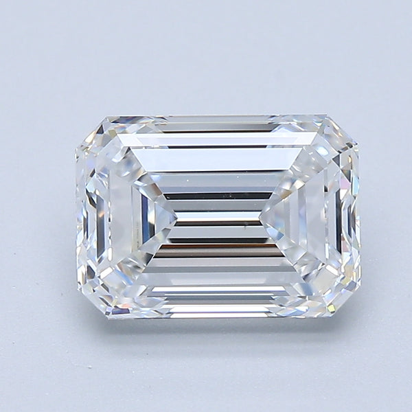 2.5ct Emerald Natural Diamond — D VS1, GIA Certified