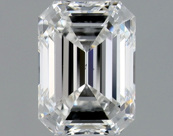 1.0ct EMERALD, F VS2 — GIA