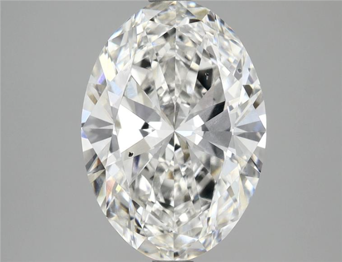 3.44ct Oval, F VS2 — IGI