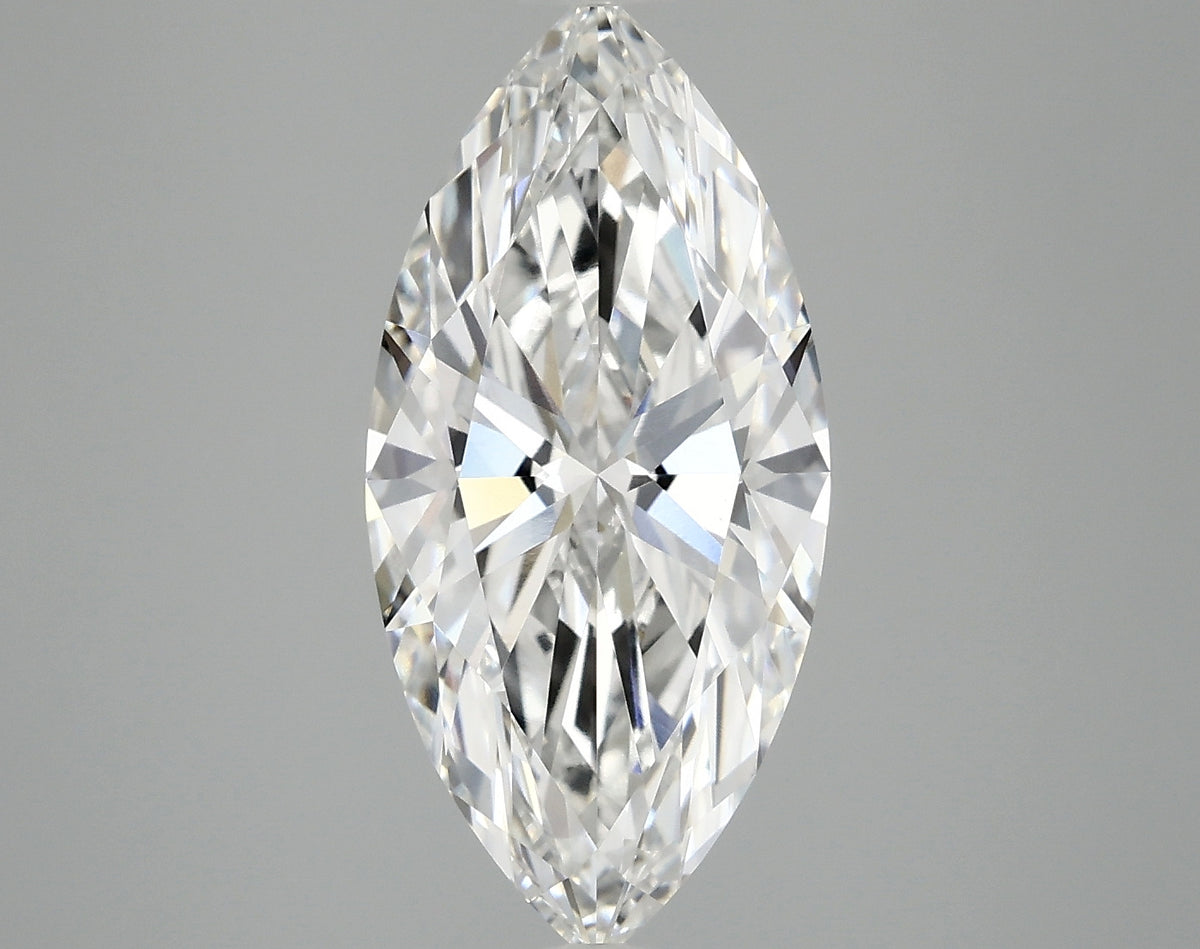 3.36ct Marquise Lab-Grown Diamond — F VVS2, IGI Certified
