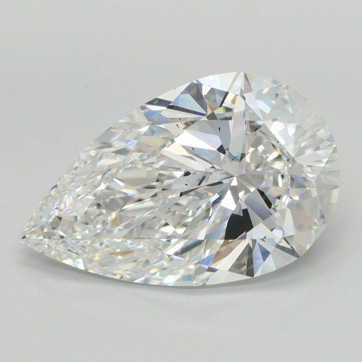 5.11ct Pear, E VS2 — IGI
