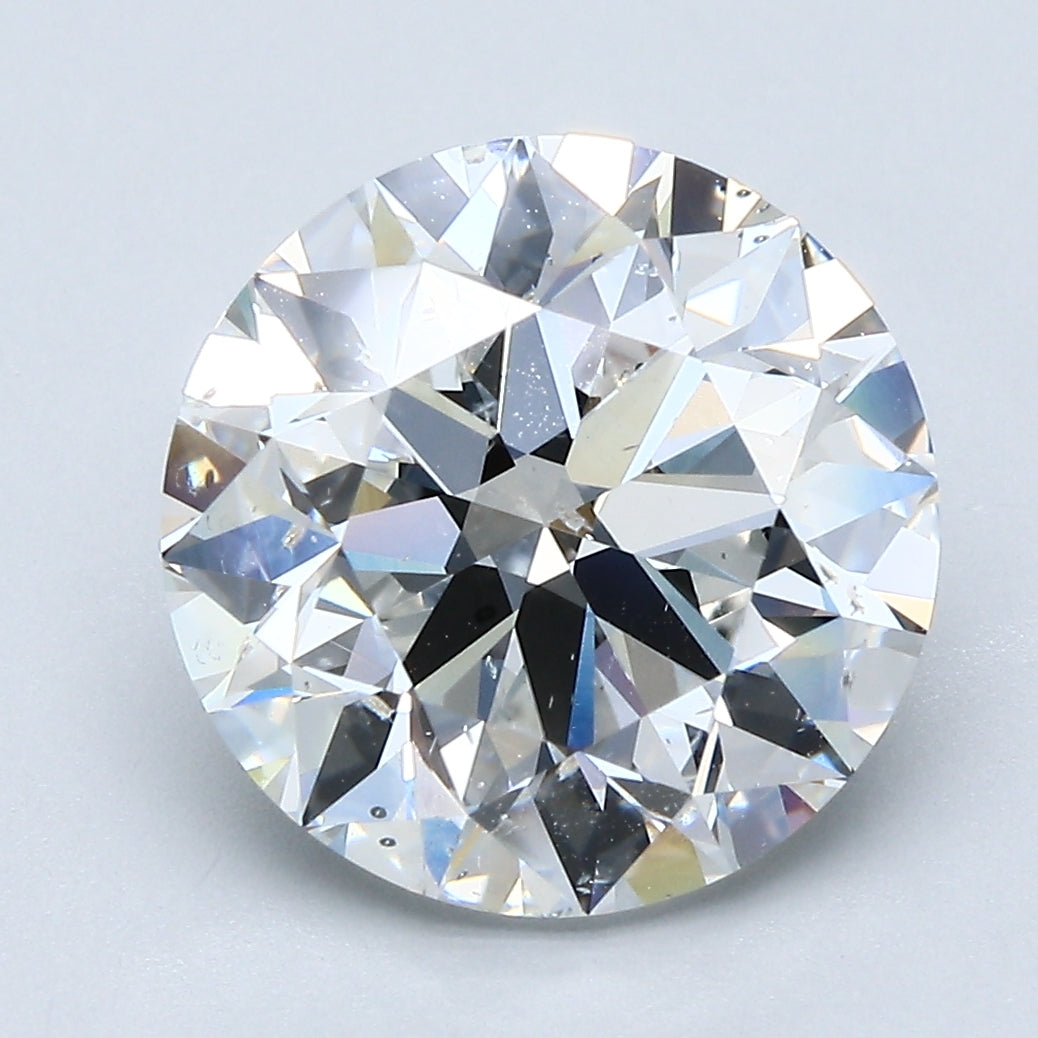 5.01ct Round, E SI2 — GIA — Laura Milman New York