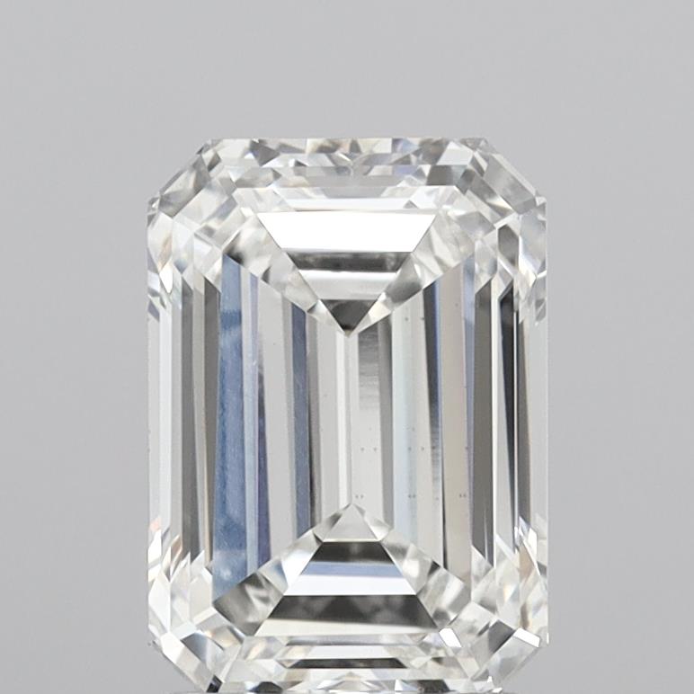 2.59ct Emerald Lab-Grown Diamond — F VS2, IGI Certified