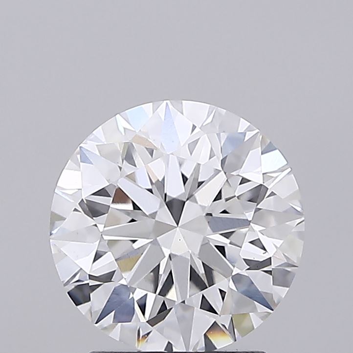 2.18ct Round, E VS1 — IGI