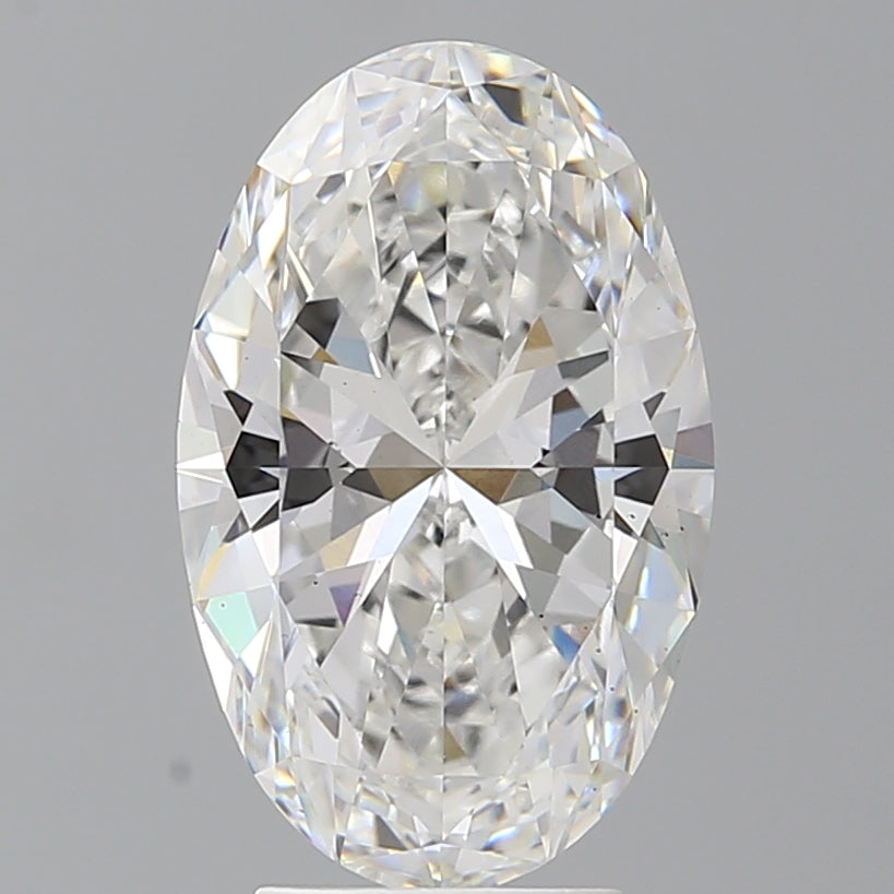 4.04ct Oval Lab-Grown Diamond — E VS2, IGI Certified