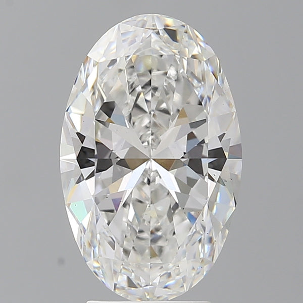 4.04ct Oval Lab-Grown Diamond — E VS2, IGI Certified