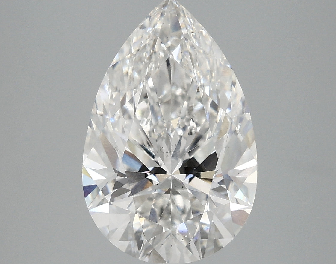 3.92ct Pear, E VS2 — IGI