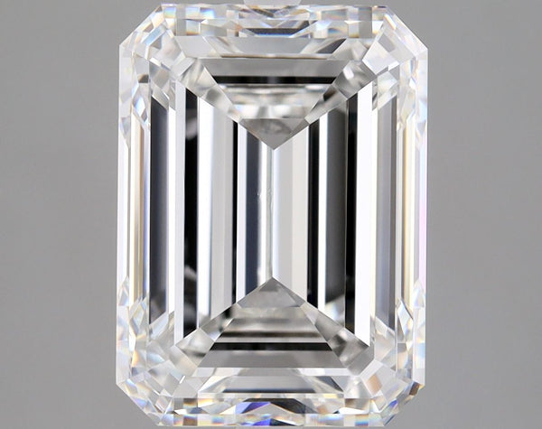5.01ct EMERALD, F VS1 — GIA
