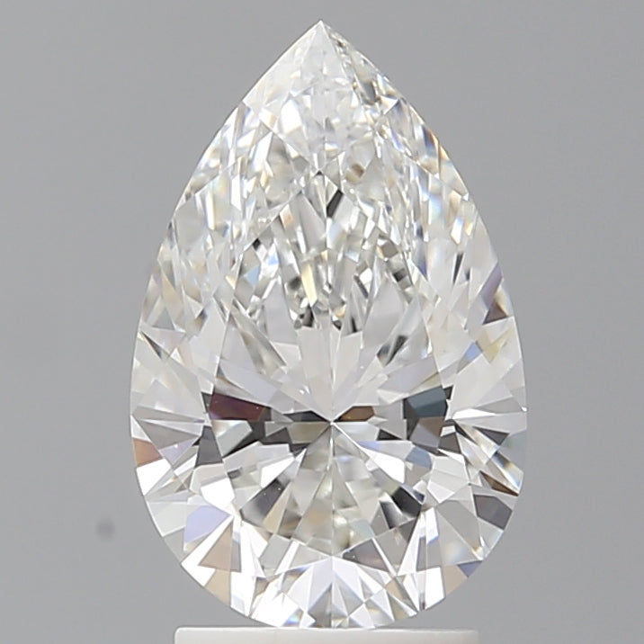 2.6ct Pear, E VVS2 — IGI