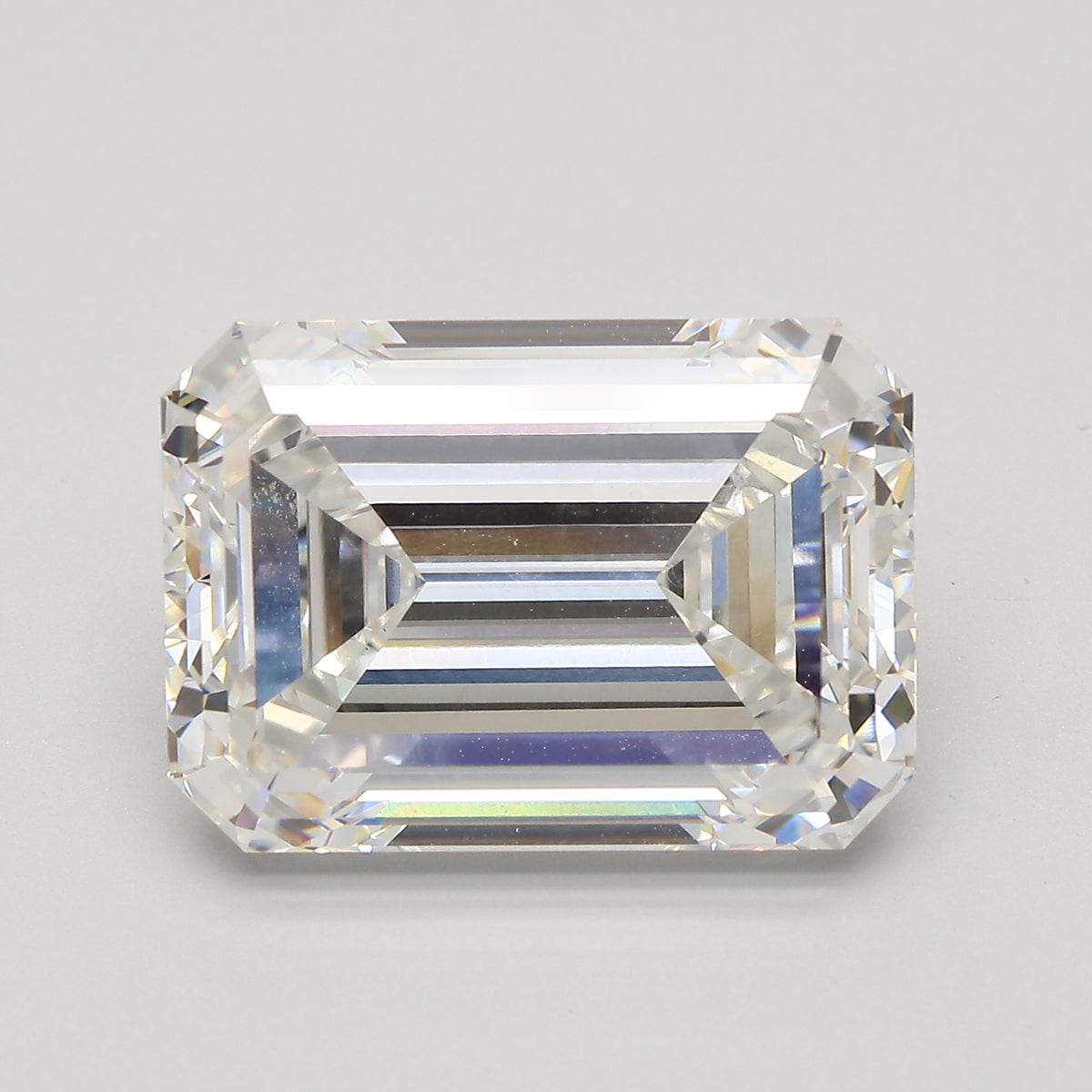 11.68ct Emerald Lab-Grown Diamond — F VVS2, IGI Certified