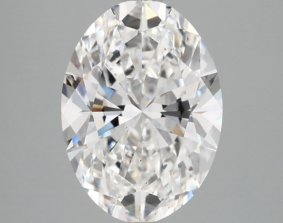 3.02ct Oval Lab-Grown Diamond — E VS2, IGI Certified